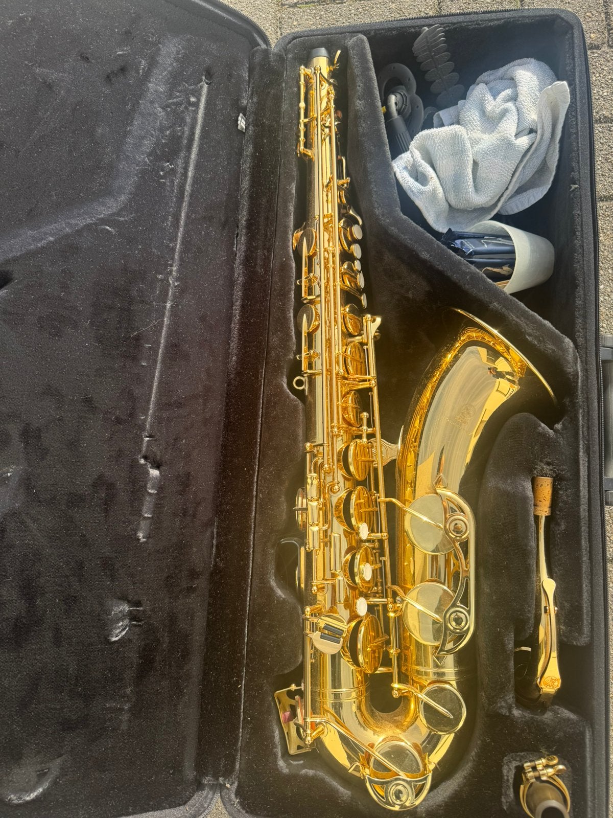 Yamaha YTS-275, Ophalen, Zo goed als nieuw, Tenor, Met koffer