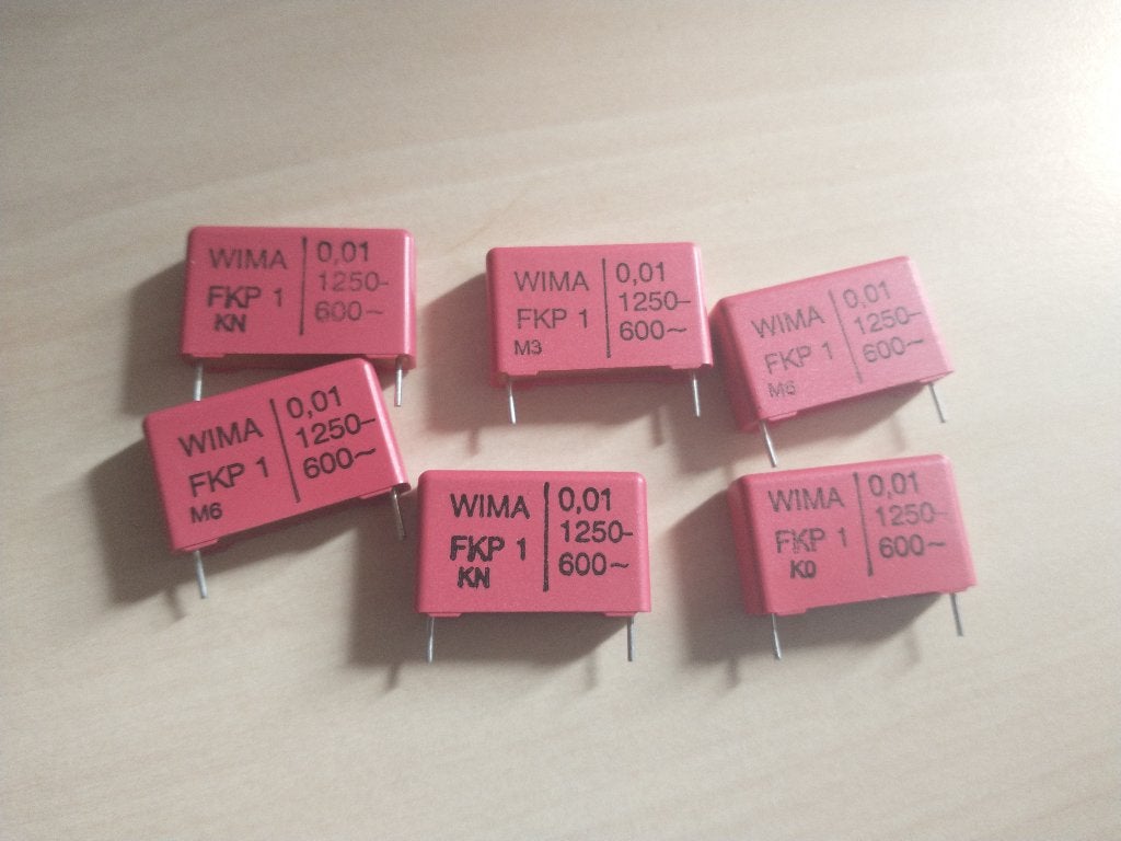 Wima FKP1 10nf 1250v (Nieuw), Ophalen of Verzenden, Gebruikt