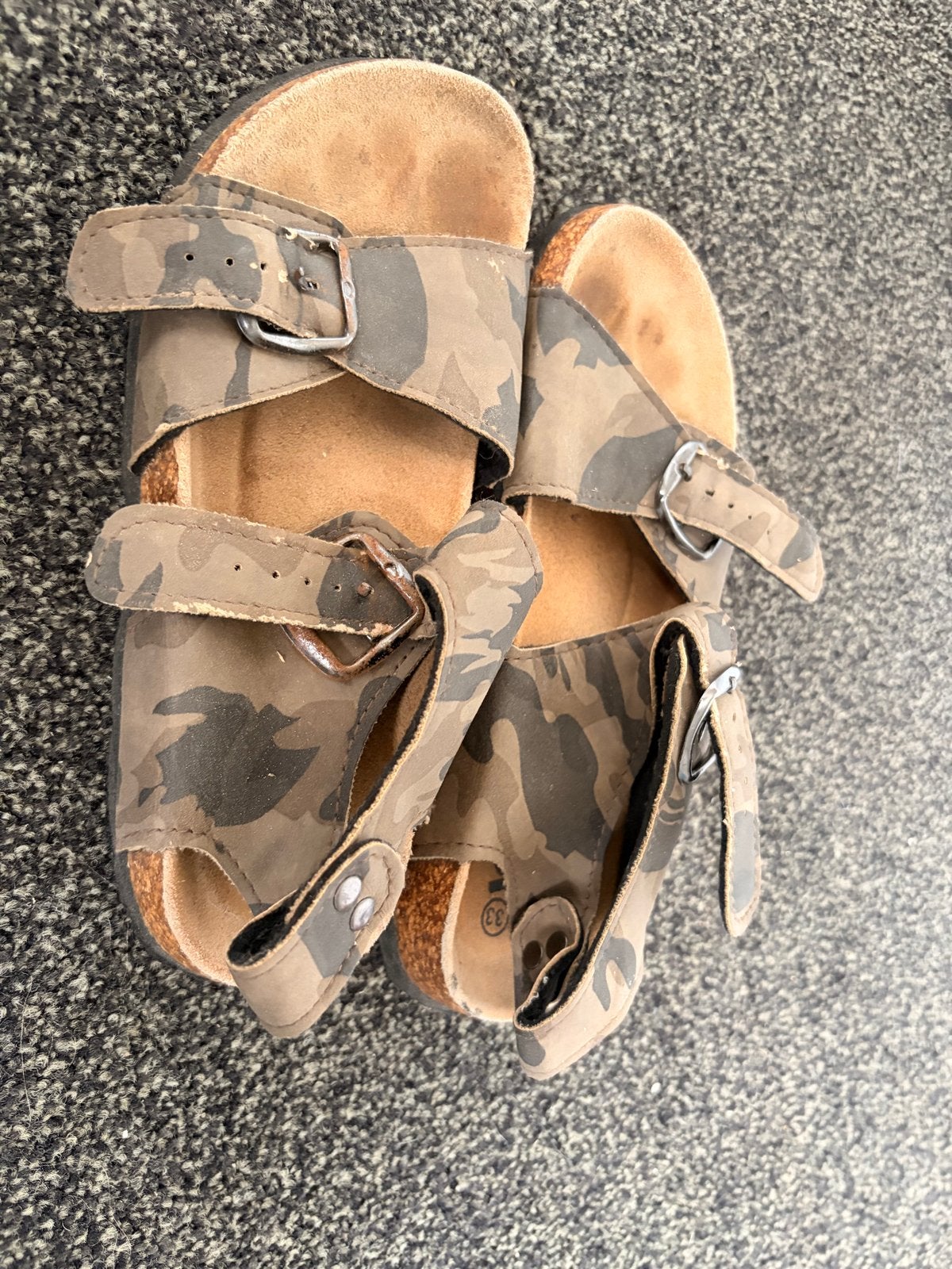 Agaxy camouflage sandalen maat 33, Ophalen of Verzenden, Gebruikt, Jongen of Meisje, Overige typen