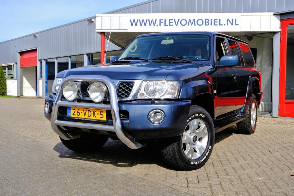 Nissan Patrol GR 3.0 Di AWD VAN 5-Deurs Comf. Plus Navi|Clim, Auto's, Stof, Gebruikt, 2953 cc, 4 cilinders