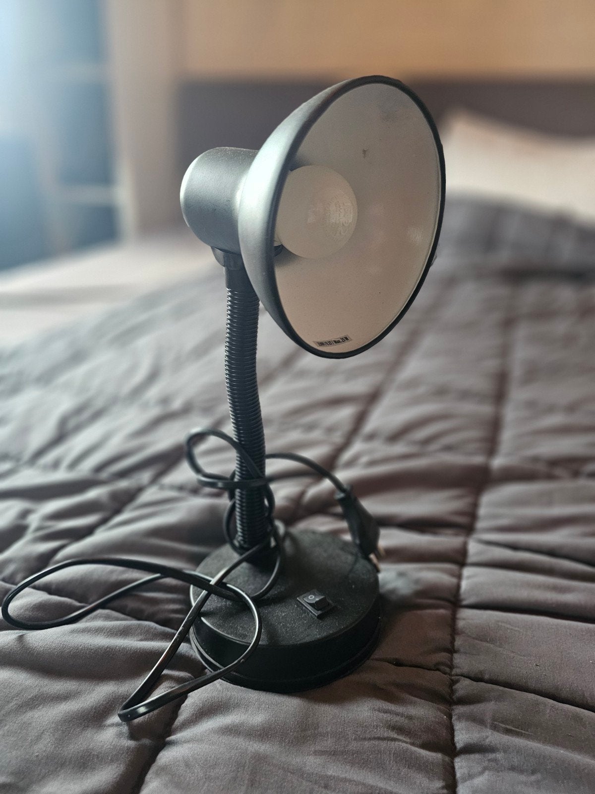 Bureau lamp - warm en fel licht, Ophalen of Verzenden, Zo goed als nieuw, Metaal