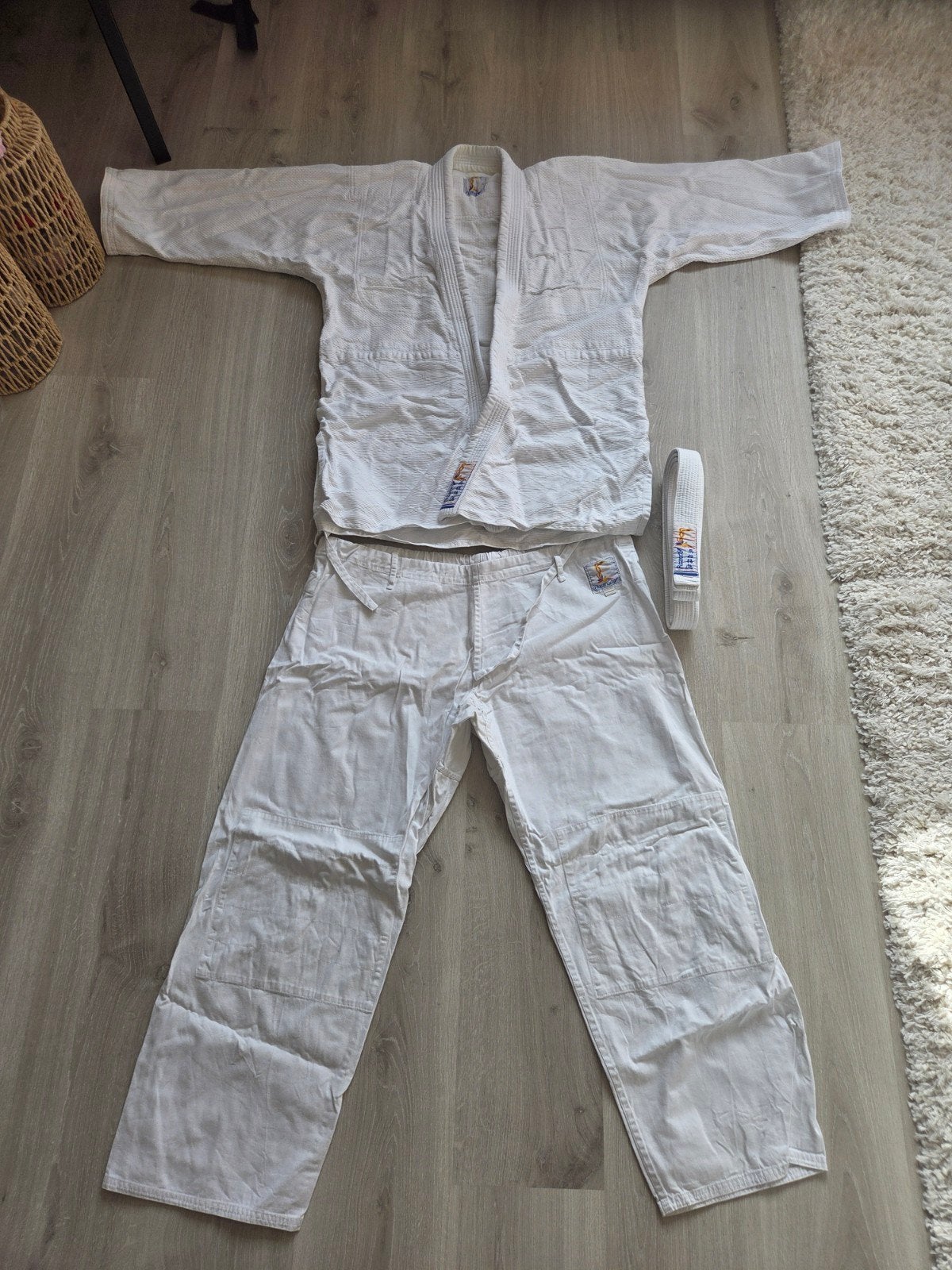 Zo goed als nieuw judopak Rucanor maat 170, Ophalen, Zo goed als nieuw, Judo, Vechtsportpak