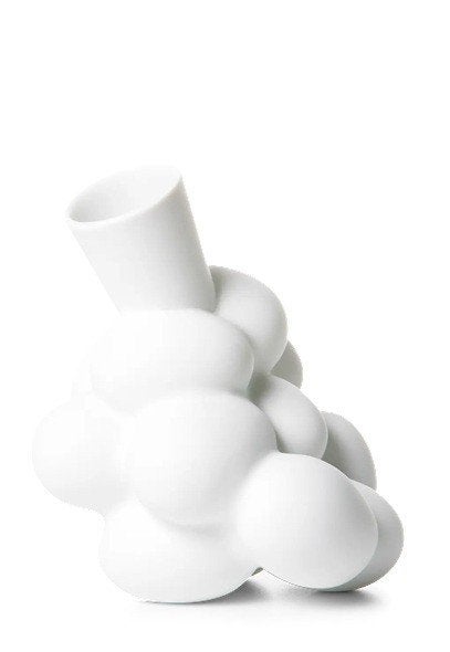 Moooi Egg Vase Large - Marcel Wanders - porselein, Overige materialen, Wit, Handgemaakt, Zo goed als nieuw