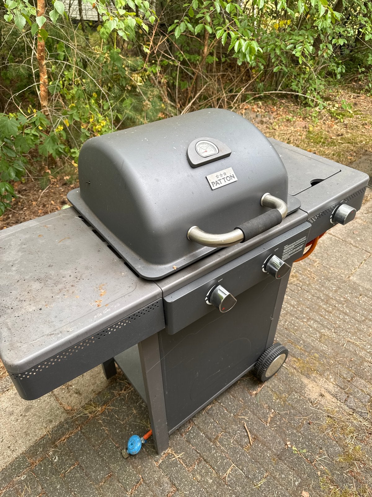 Patton Gasbarbecue BBQ - Op camping Krieghuusbelten, Ophalen, Gebruikt