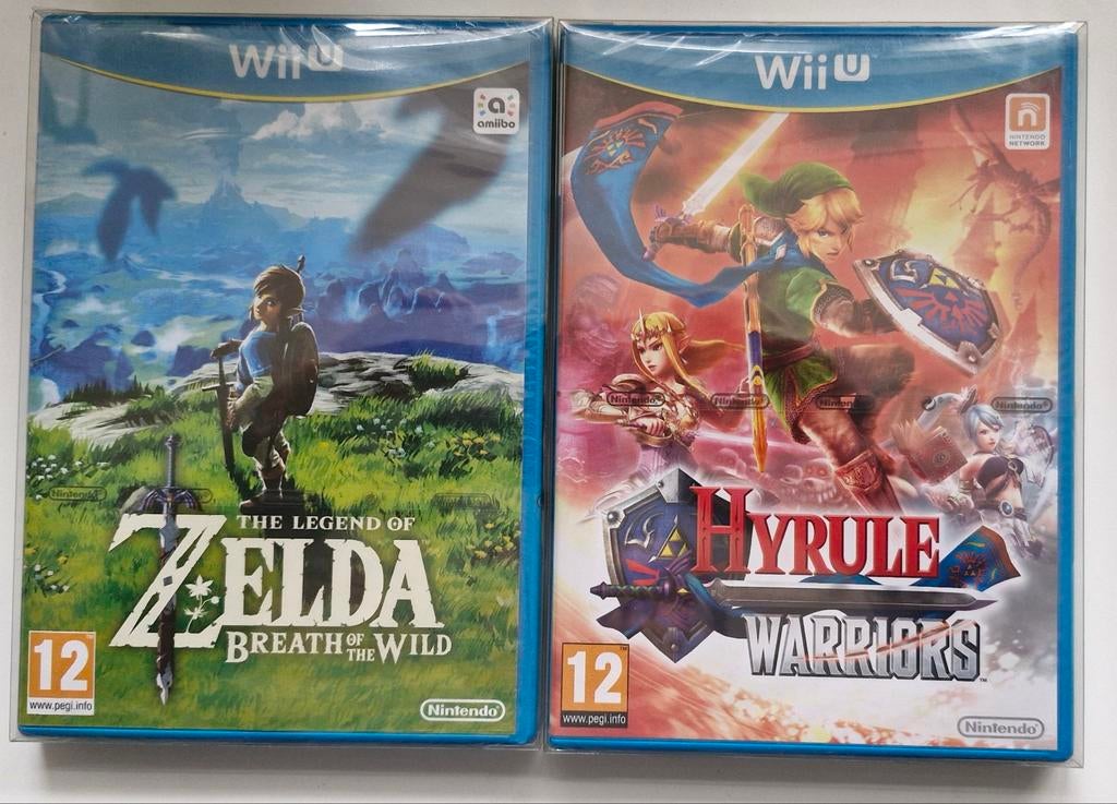 Zelda Breath of the Wild & Hyrule Warriors WiiU - Nieuw, Spelcomputers en Games, Avontuur en Actie, 1 speler, Nieuw, Ophalen of Verzenden