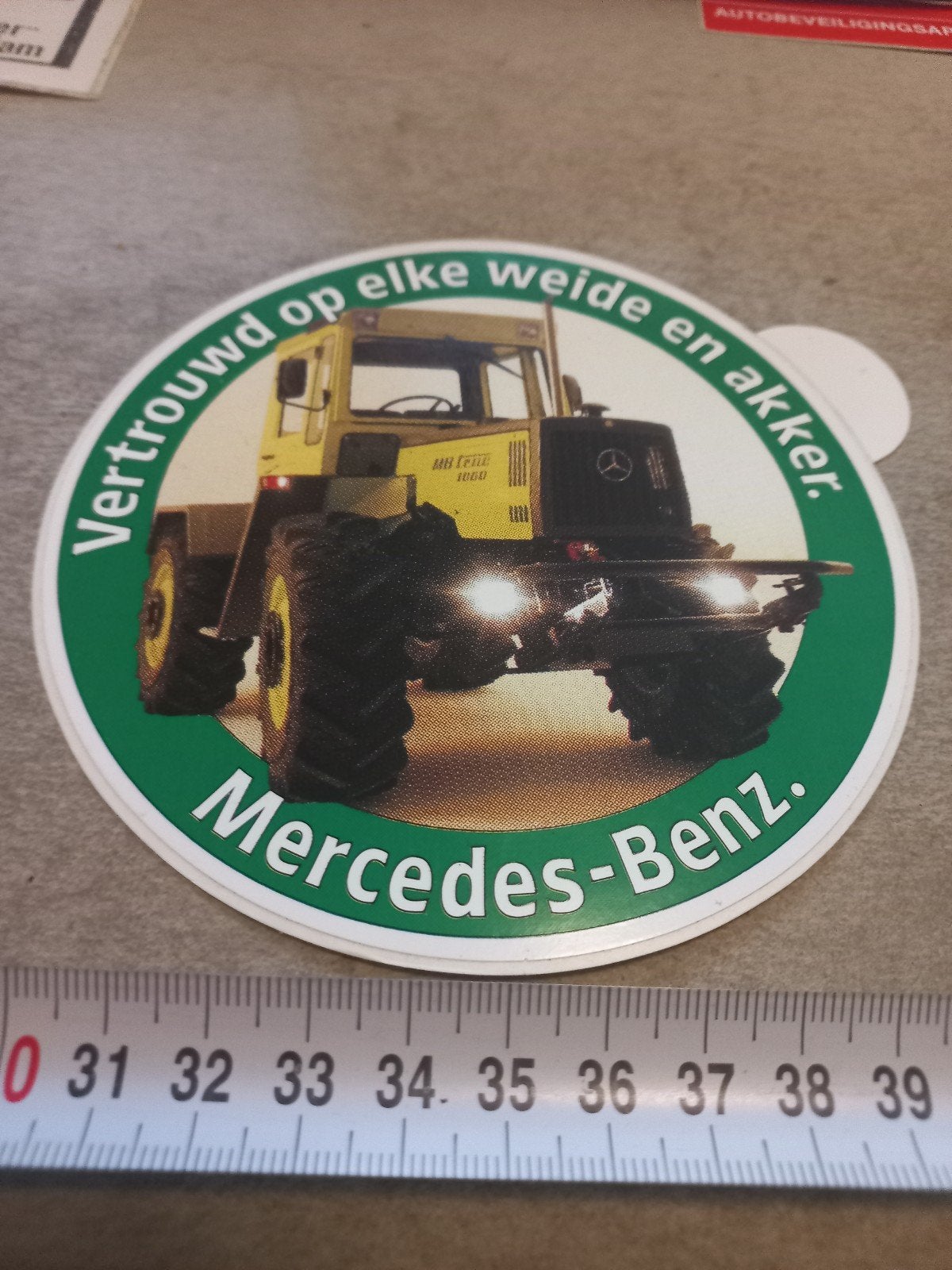 Mercedes-Benz MB Trac 1000 Sticker -, Ophalen of Verzenden, Nieuw