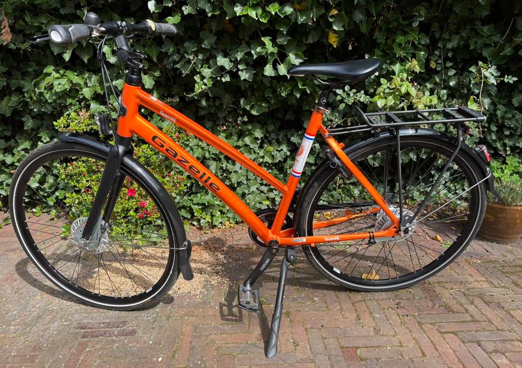 Gazelle Cityzen C7 H53 Team NL collectors item, Fietsen en Brommers, Ophalen, 53 tot 56 cm, Zo goed als nieuw, Gazelle