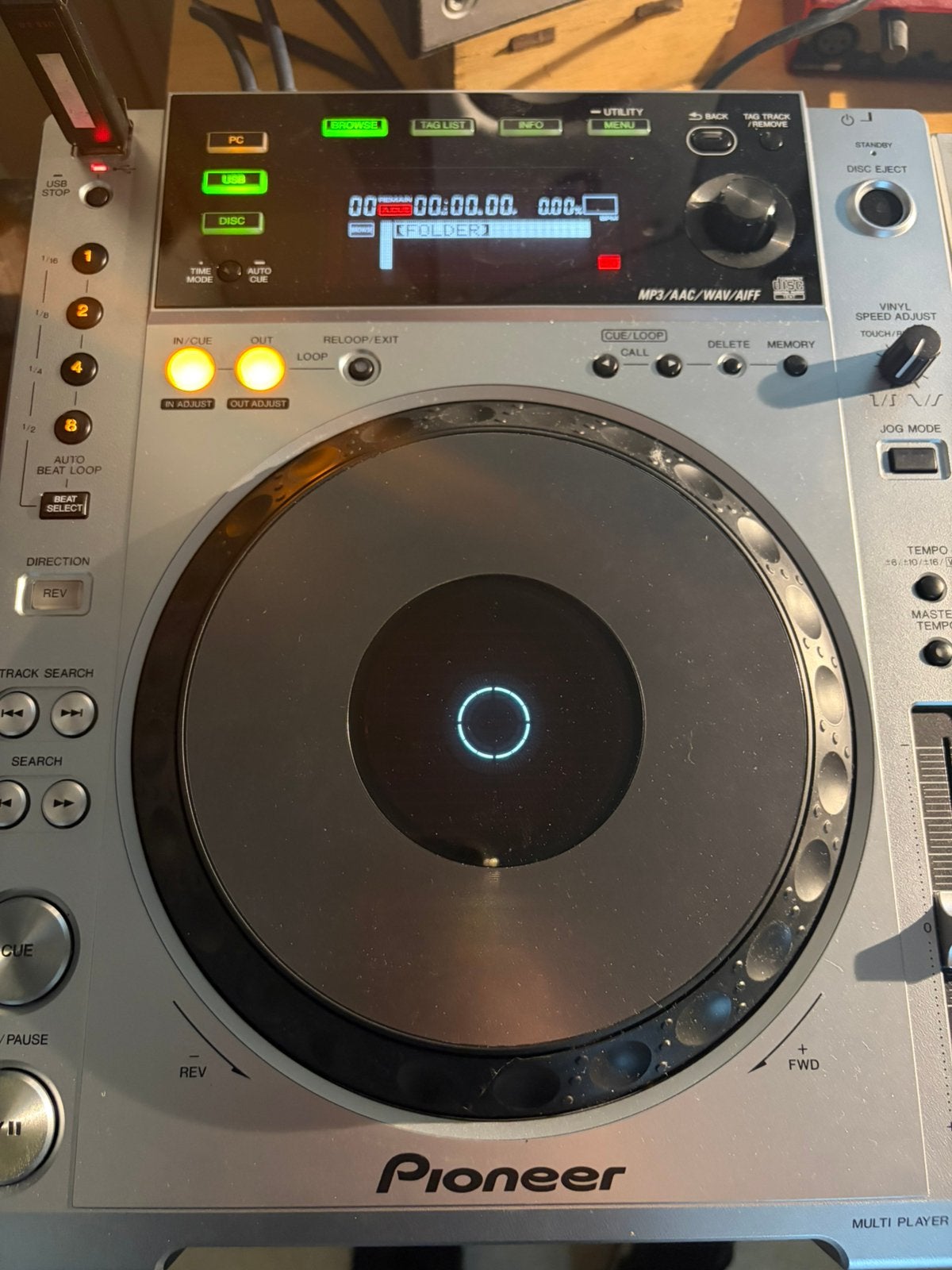 Pioneer CDJ 850 Multi Player, Ophalen of Verzenden, Zo goed als nieuw, Pioneer