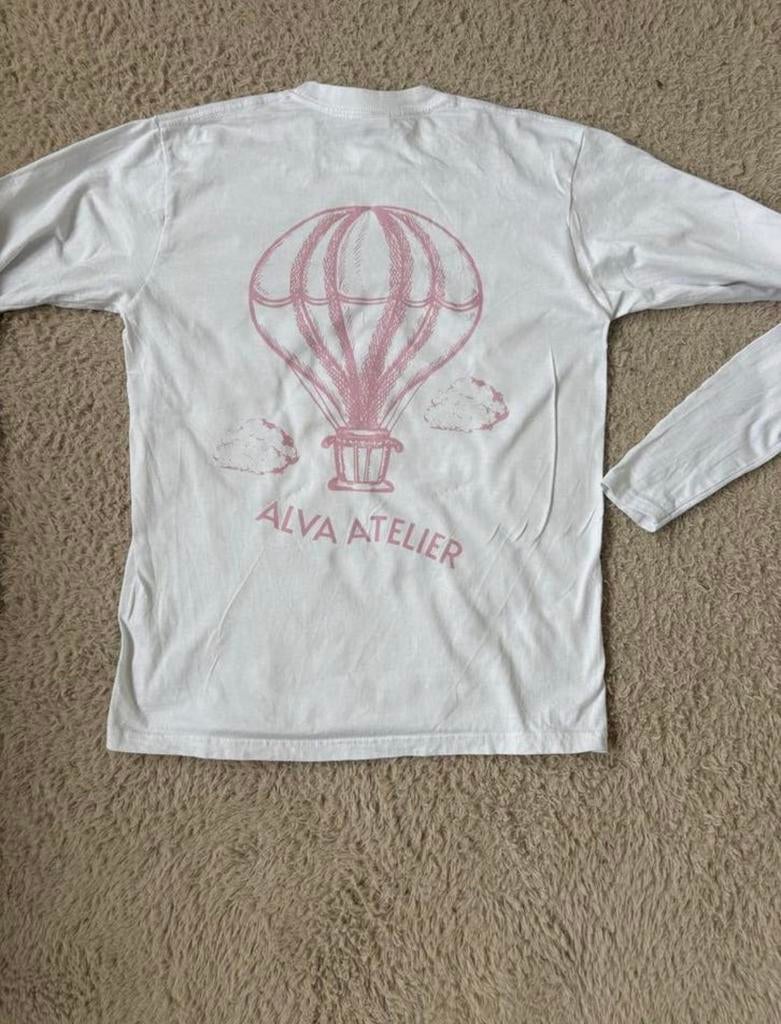 Alva Atelier Longsleeve, Wit, Ophalen of Verzenden, Zo goed als nieuw, Lange mouw