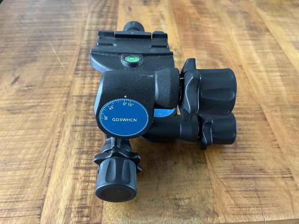 Benro GD3WH Precision Geared 3-weg kop, Balhoofd, Ophalen of Verzenden, Zo goed als nieuw, Minder dan 150 cm