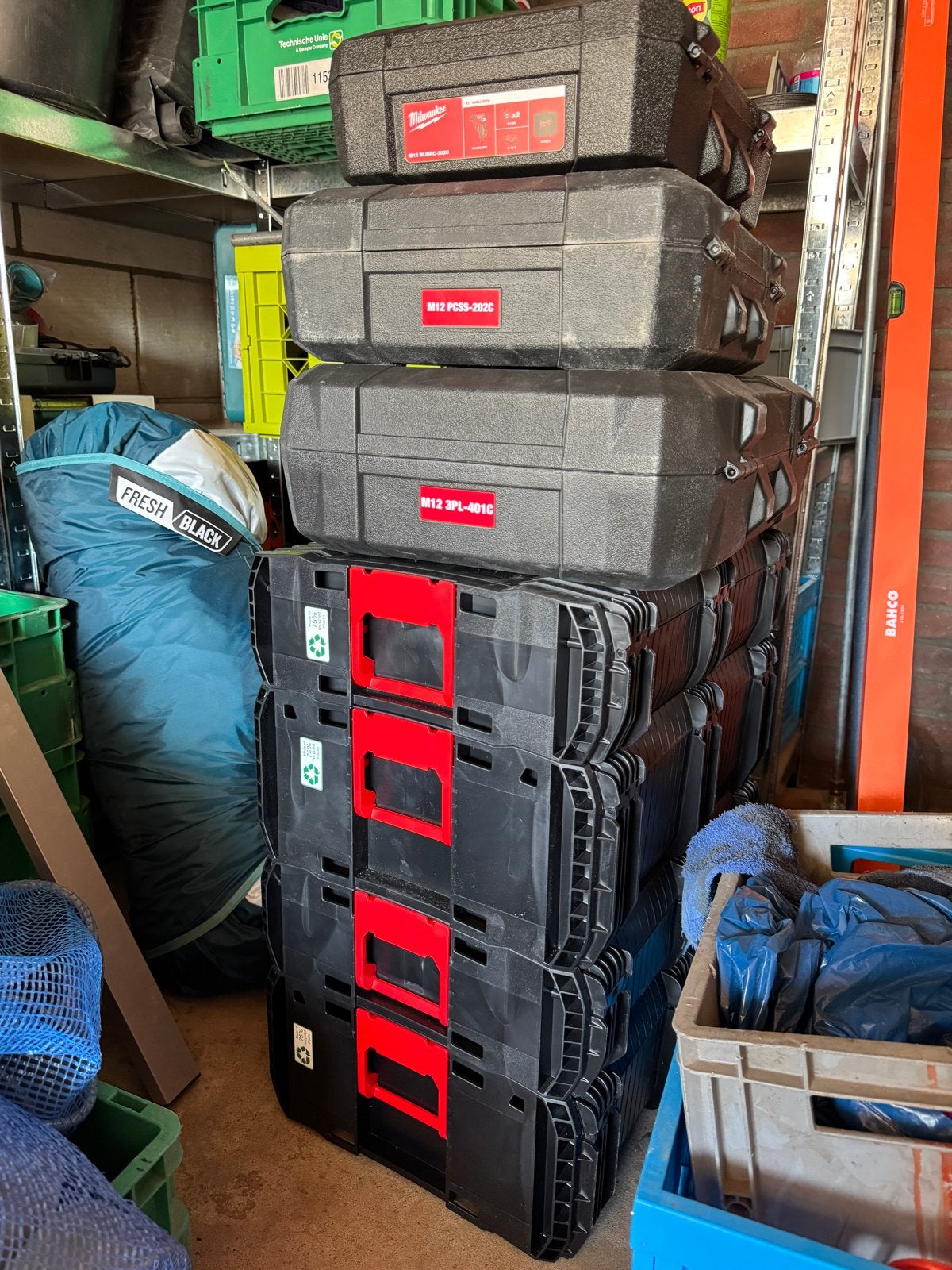 Milwaukee Fuel Gereedschapskoffers leeg, Ophalen, Nieuw
