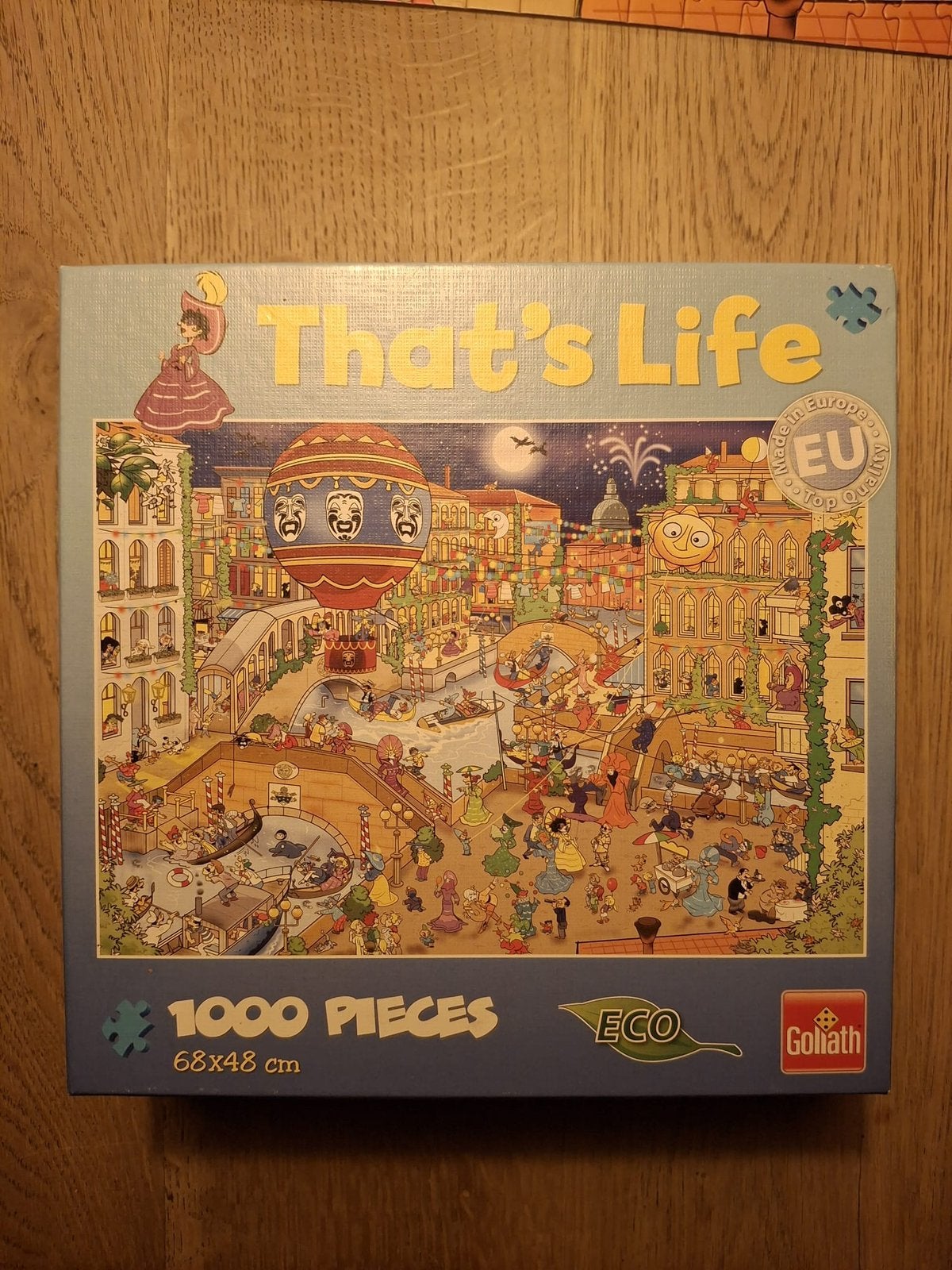 Thats life puzzel  1000 stukjes, Ophalen of Verzenden, 500 t/m 1500 stukjes, Zo goed als nieuw, Legpuzzel