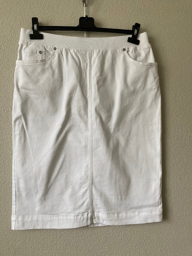 LEUKE WITTE ROKKEN  " LA LIGNA" EN  RAPHAELA " BRAX, Kleding | Dames, Wit, Maat 42/44 (L), Ophalen of Verzenden, Zo goed als nieuw