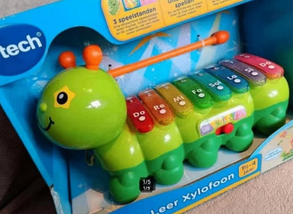 V tech xylofoon nieuw in doos, Nieuw, Ophalen of Verzenden, 4 tot 6 jaar