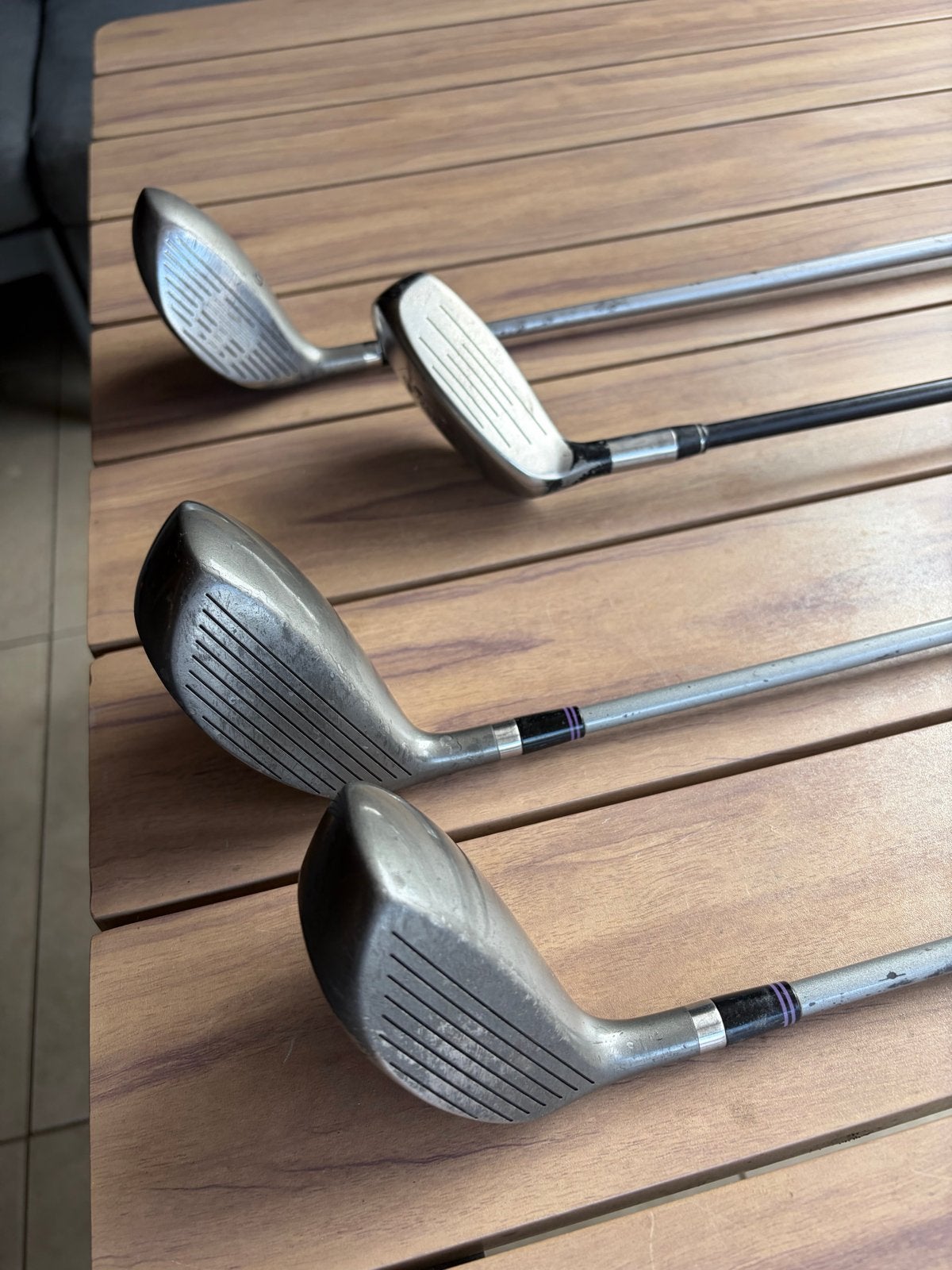 O.A. Mizuno Golfclubs - Set van 4 (Hybrides en Woods), Ophalen of Verzenden, Gebruikt, Set, Mizuno