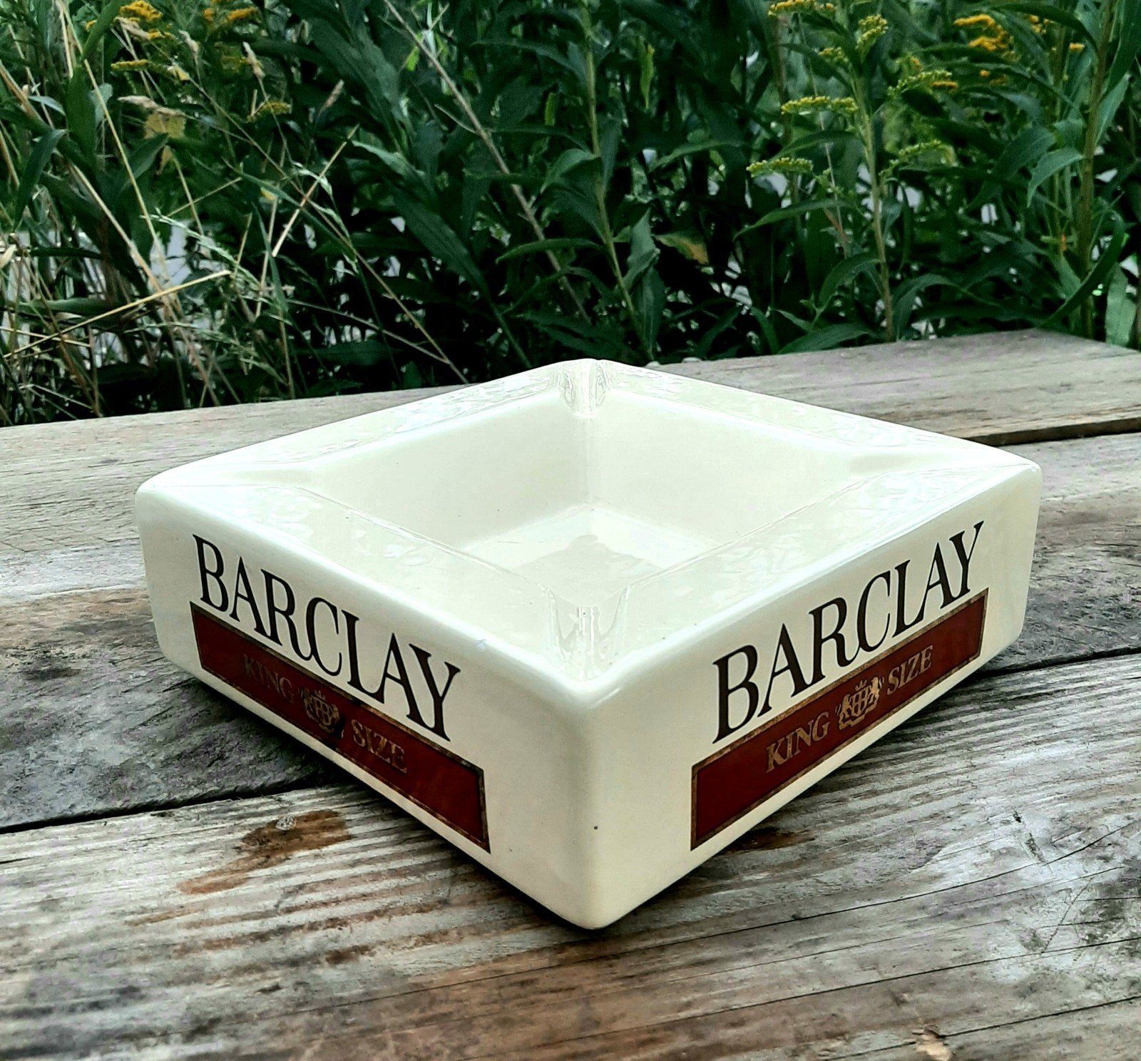 Vintage - BARCLAY asbak - (Cafe / Kroeg), Verzamelen, Ophalen of Verzenden, Asbak