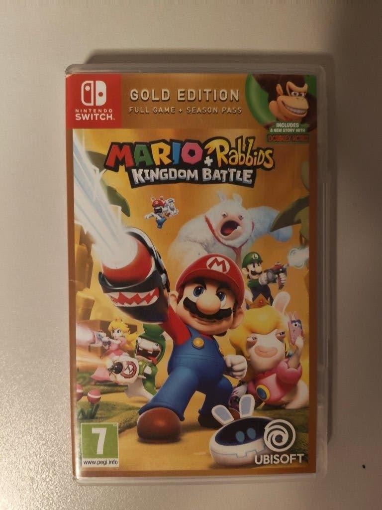 Mario + Rabbids Kingdom Battle, Avontuur en Actie, Gebruikt, 2 spelers, Ophalen of Verzenden