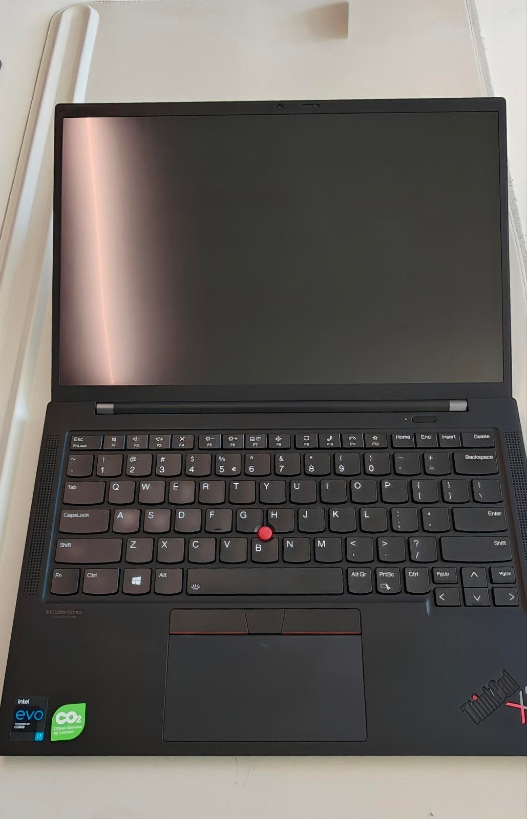 Lenovo ThinkPad X1 Carbon i7 16GB 512GB Laptop, Ophalen, Qwerty, 512 GB, Zo goed als nieuw
