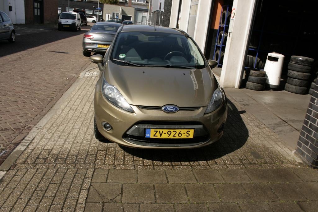 Ford Fiësta 1.25 44KW 5DR 2012 Bruin, Auto's, Ford, Bedrijf, Fiësta, Airbags, Airconditioning, Centrale vergrendeling, Elektrische ramen