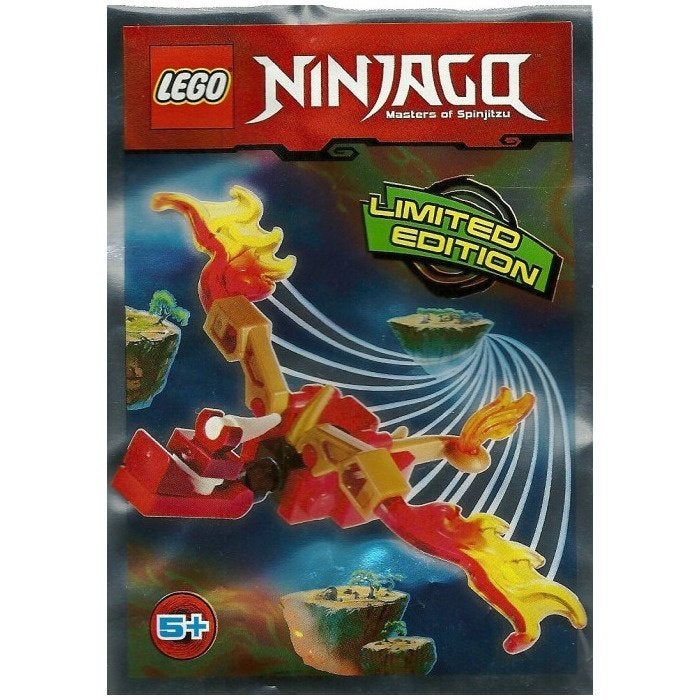 891613 LEGO Ninjago Kai's Vuurdraak (folybag)- Nieuw!!, Lego, Nieuw, Ophalen of Verzenden, Ongeopend/sealed