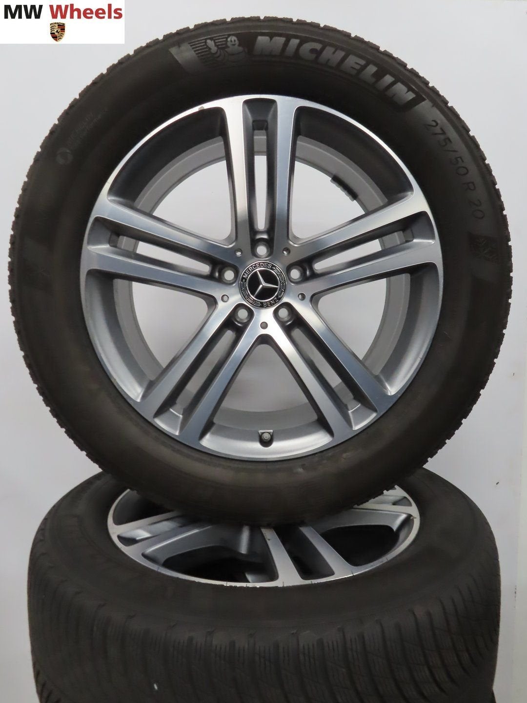 Originele Mercedes GLE W167 20 inch velgen met winterbanden, Auto-onderdelen, Banden en Velgen, Gebruikt, -, 275 mm, -