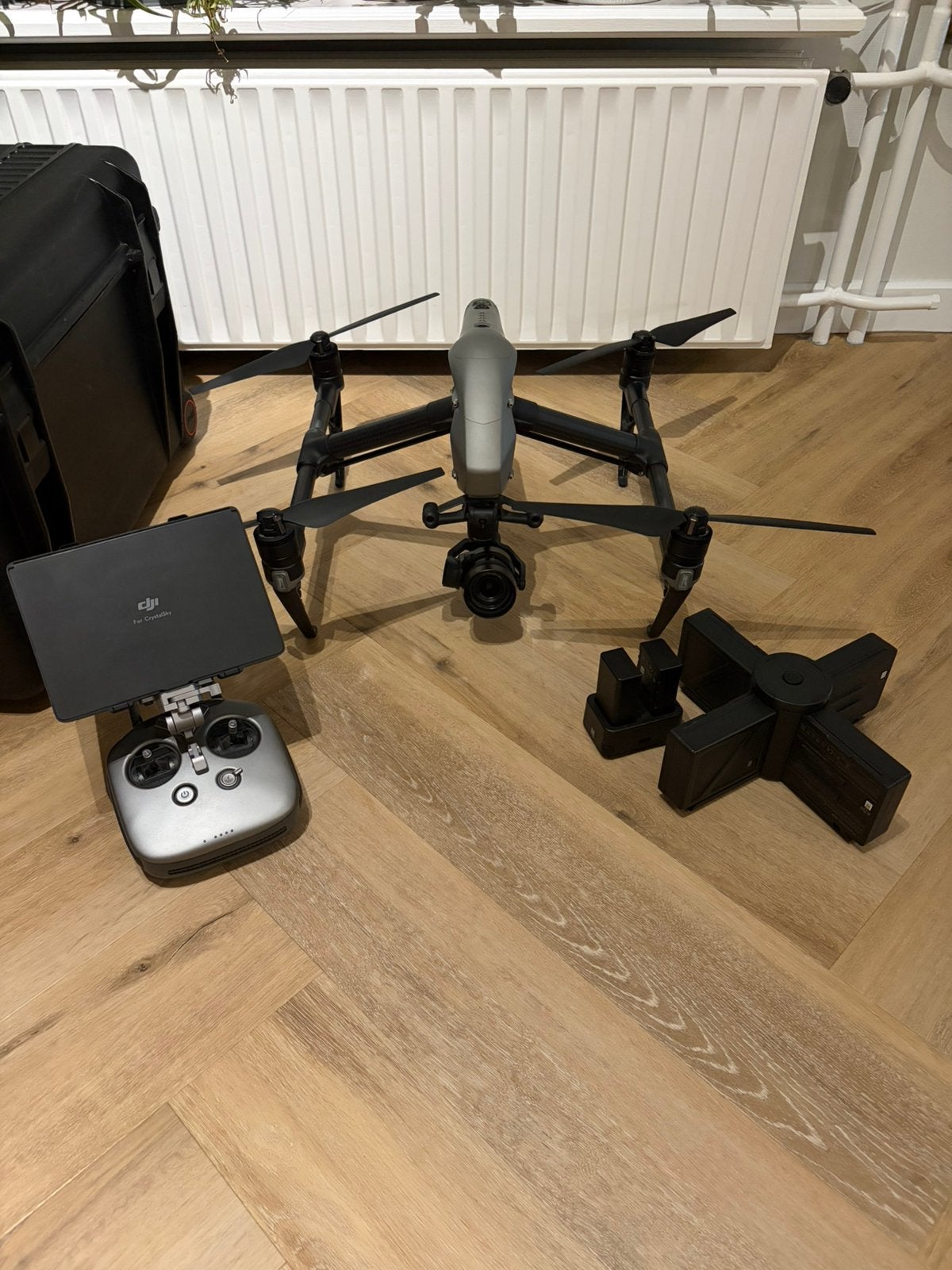 DJI Inspire 2 complete set, Ophalen of Verzenden, Zo goed als nieuw, Professionele drone, Meer dan 10 kilometer
