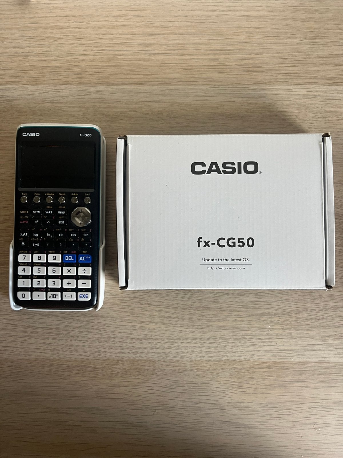 Grafische rekenmachine CASIO fx-CG50, Ophalen of Verzenden, Grafische rekenmachine, Gebruikt