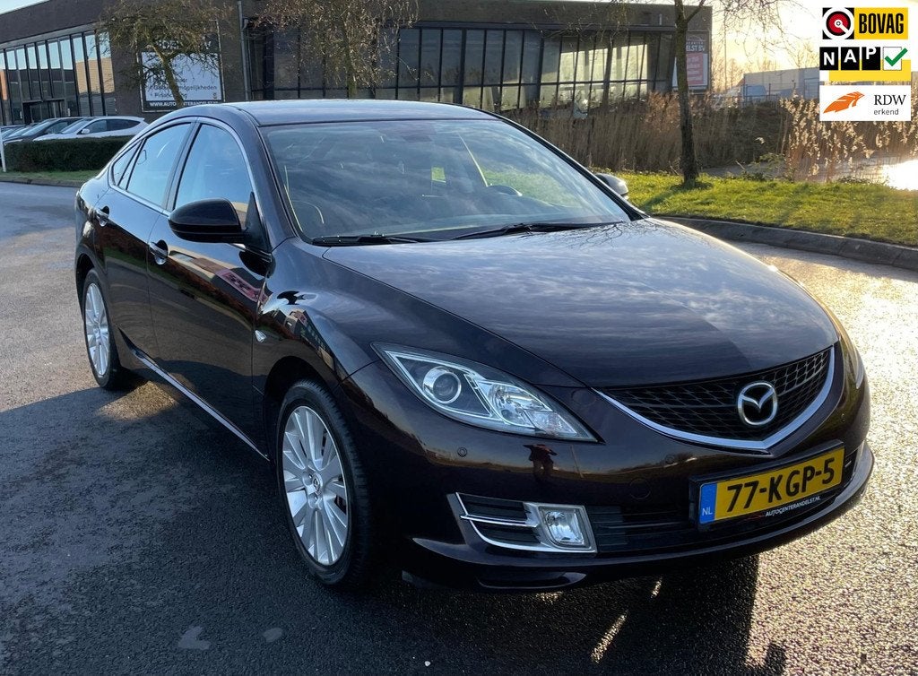 Mazda 6 2.0 S-VT TS, 147PK, Navi, Pdc, Cruise/Climate contro, Voorwielaandrijving, Stof, Gebruikt, 4 cilinders