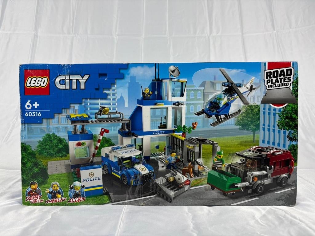LEGO City Politiebureau 60316 - Nieuw in doos, Ophalen of Verzenden, Nieuw, Overige merken