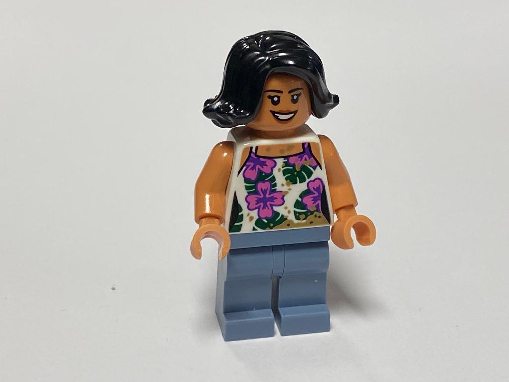 Lego Minifiguur Jurassic World jw120 Sammy, Jurassic World, Lego, Nieuw, Ophalen of Verzenden
