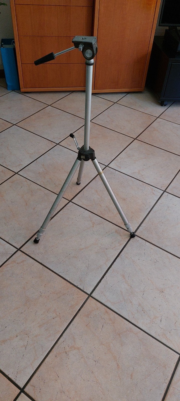 Foto statief, Ophalen, Driepoot, Met handvat, 125 tot 150 cm