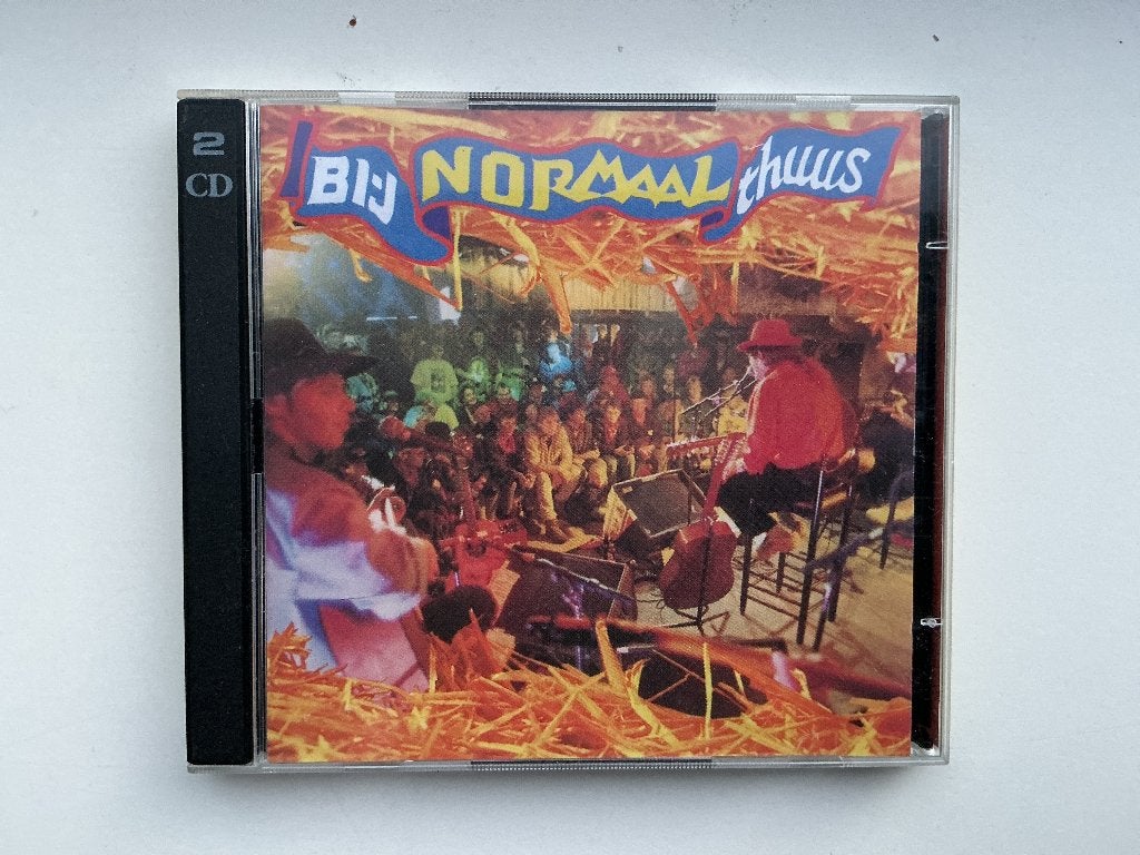 DUBBEL CD NORMAAL # BI-J NORMAAL THUUS  MET BONUS CD EXTRA., Ophalen of Verzenden, Zo goed als nieuw, Levenslied of Smartlap
