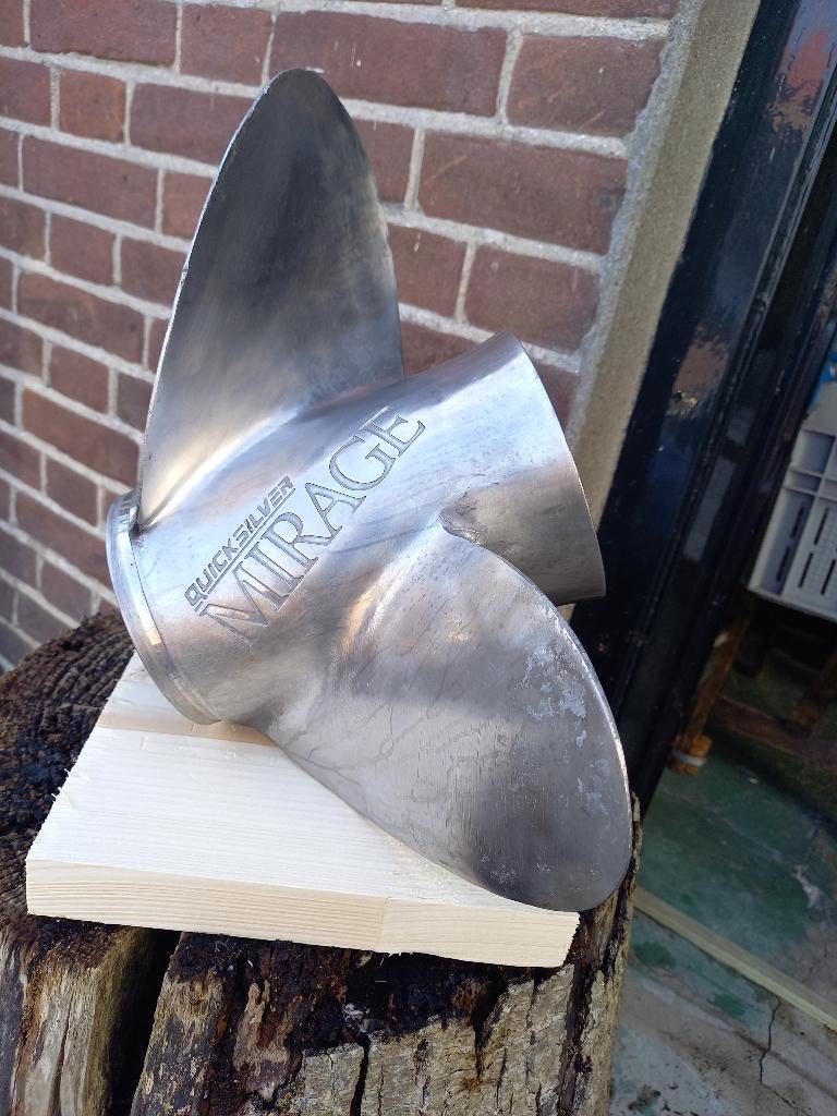 Quicksilver Mirage propeller  schroef 21P, Ophalen of Verzenden, Gebruikt, Motor en Techniek