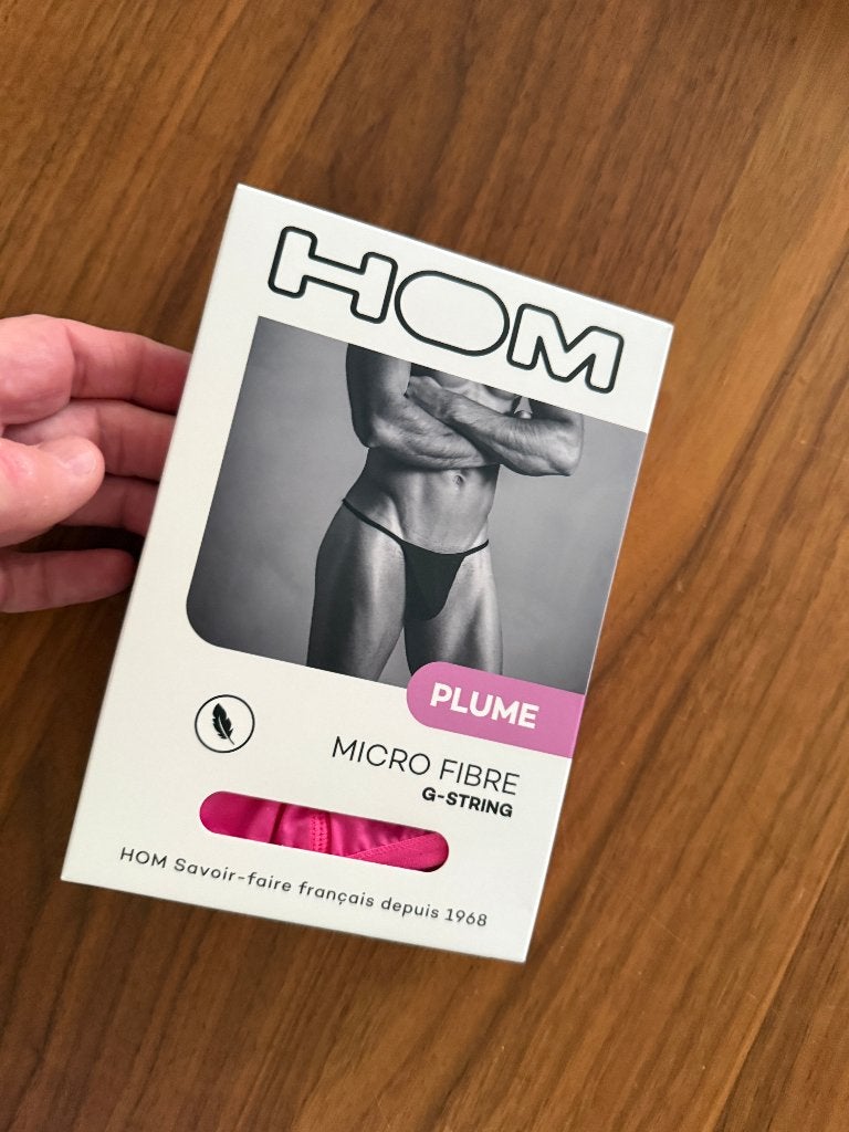 HOM plume micro string, maat L, roze, Ophalen of Verzenden, Roze, Slip