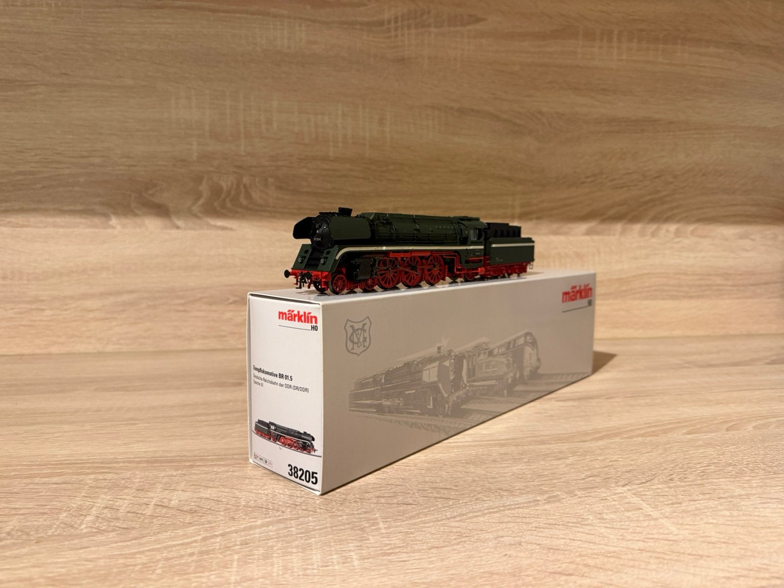 Marklin 38205 BR 01 MFX Sound Nieuwstaat, Wisselstroom, Locomotief, Verzenden, Zo goed als nieuw
