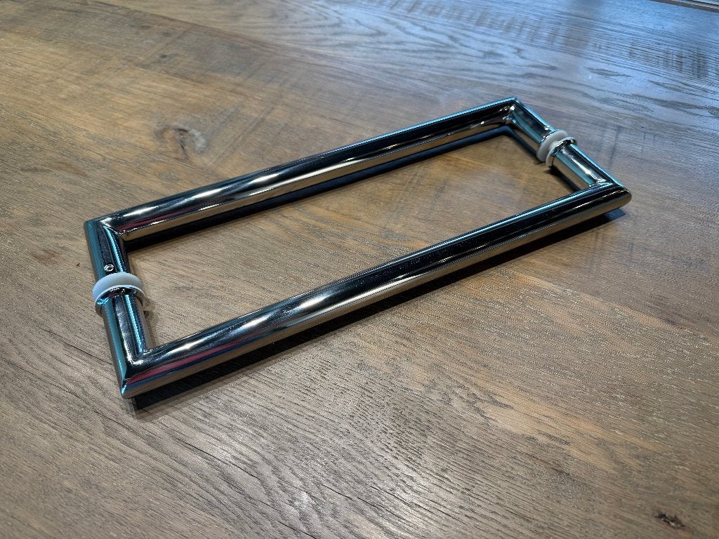 Sealskin douchedeurgreep Hart-tot-hart 38 cm – Nieuw, Ophalen of Verzenden, Nieuw, Rvs, Overige typen