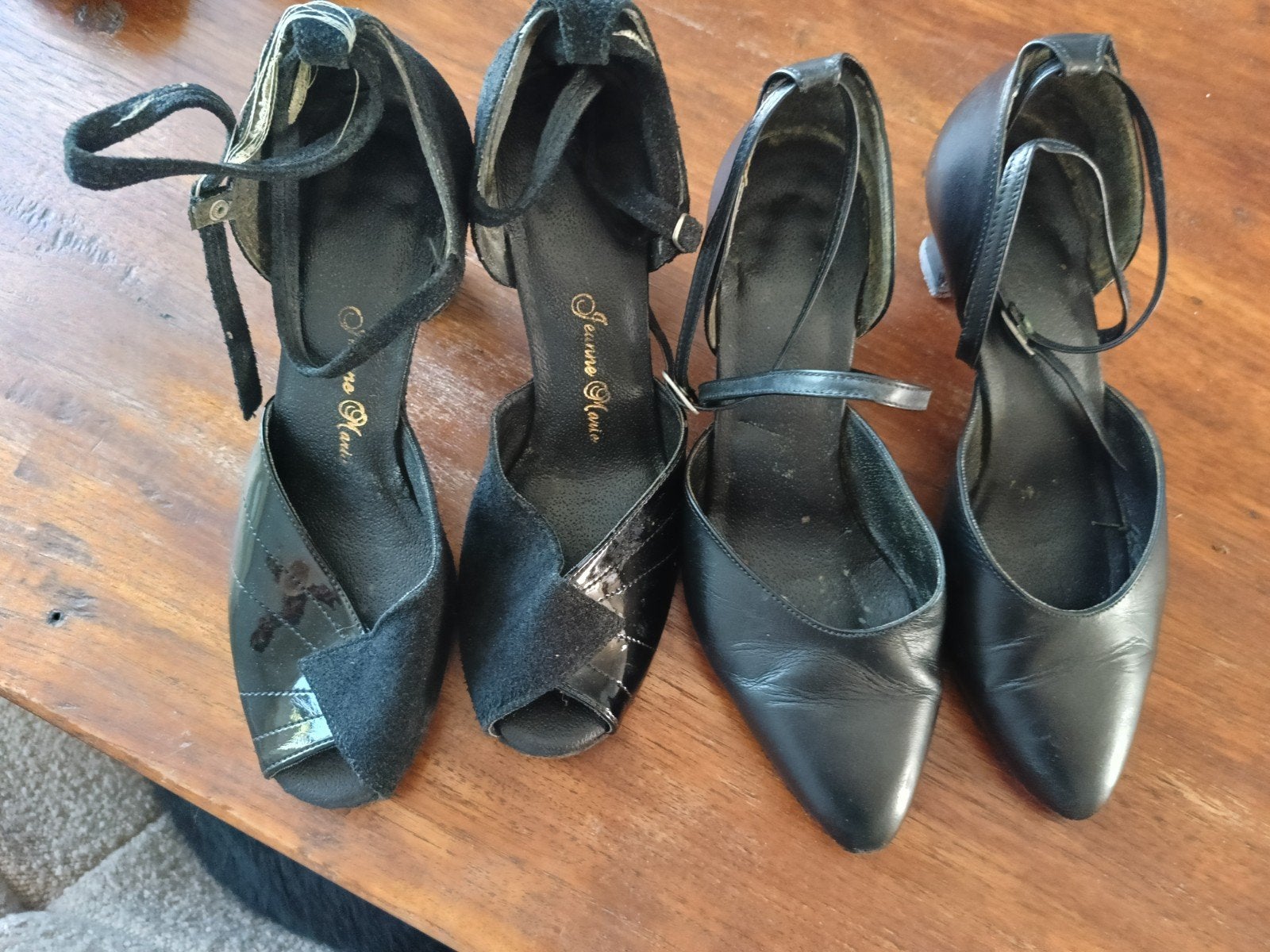 Dansschoenen Jeanne Marie, Ophalen, Gebruikt, Schoenen
