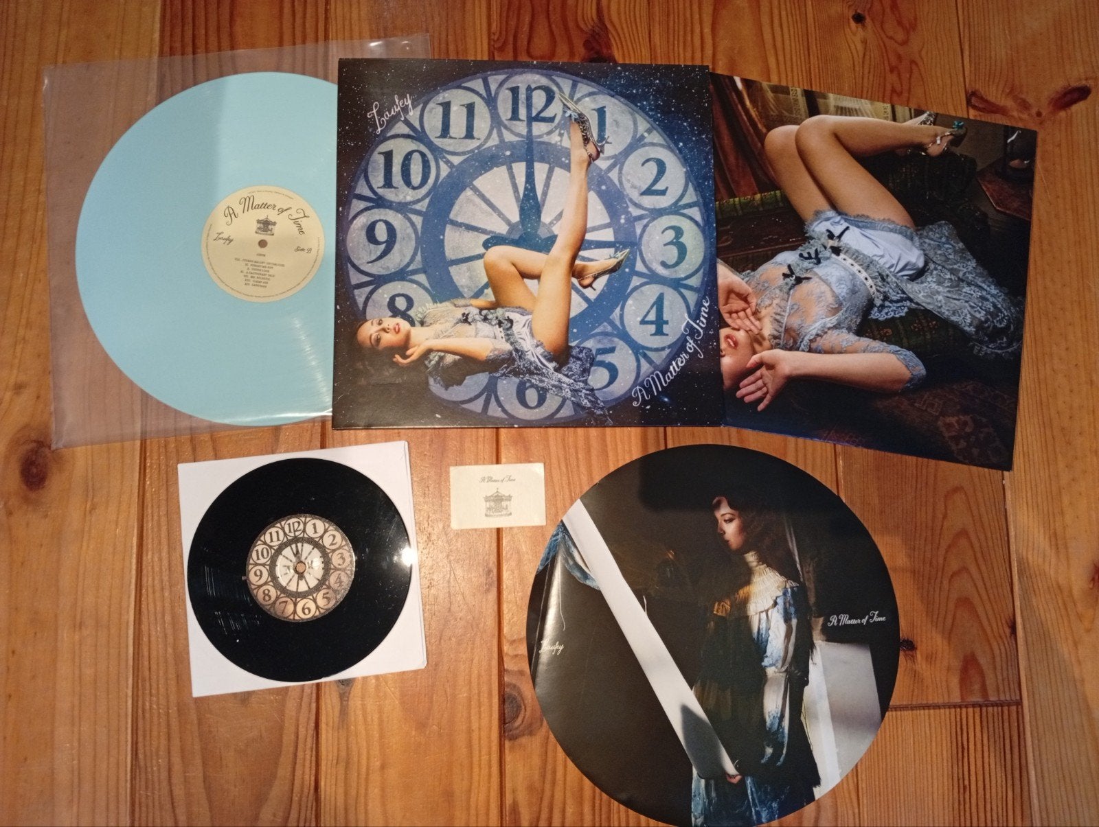 Laufey - A Matter Of Time LP/Vinyl light blue + bonus track, LP, Beschermende buitenhoes, Ophalen of Verzenden, 12 inch