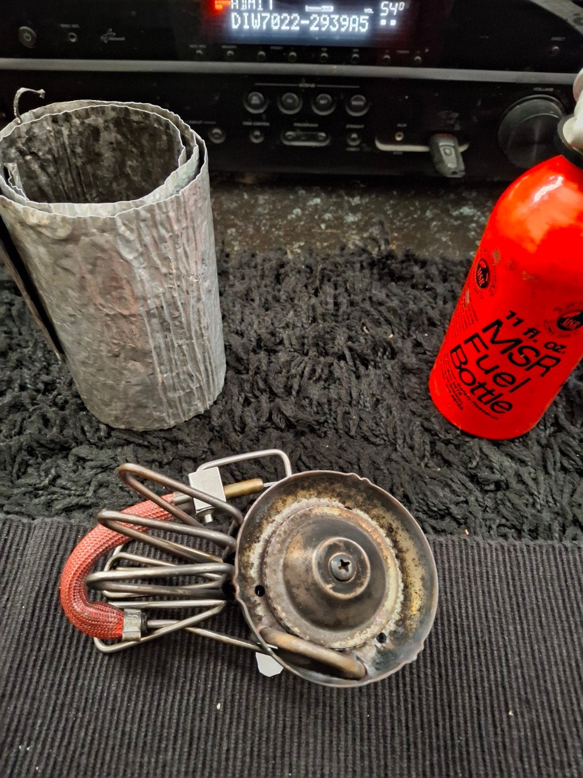 MSR whisperlite met brander en windscherm, Ophalen of Verzenden, Gebruikt