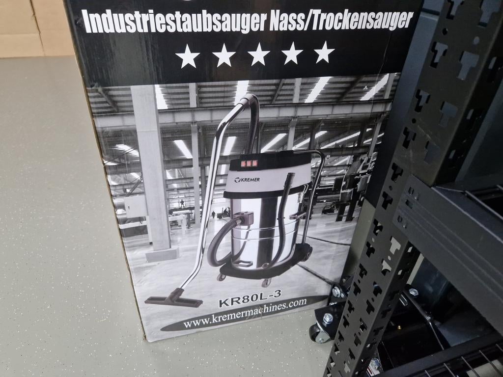 Kremer waterstofzuiger KR80L-3, Witgoed en Apparatuur, Stofzuigers, Ophalen of Verzenden