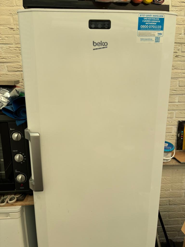 Beko diepvries, Vrieskast, Minder dan 60 cm, Zo goed als nieuw, Vrijstaand