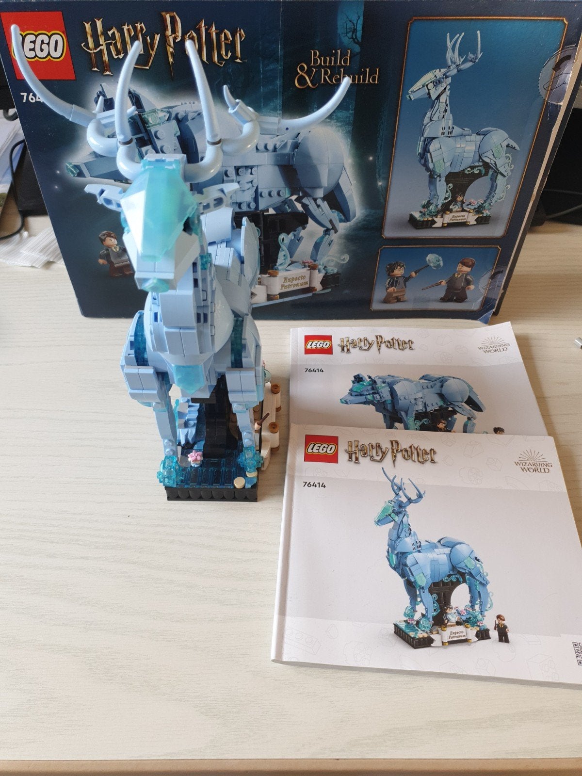 LEGO Harry Potter 76414: Expecto Patronum, Lego, Harry Potter, Ophalen of Verzenden, Zo goed als nieuw