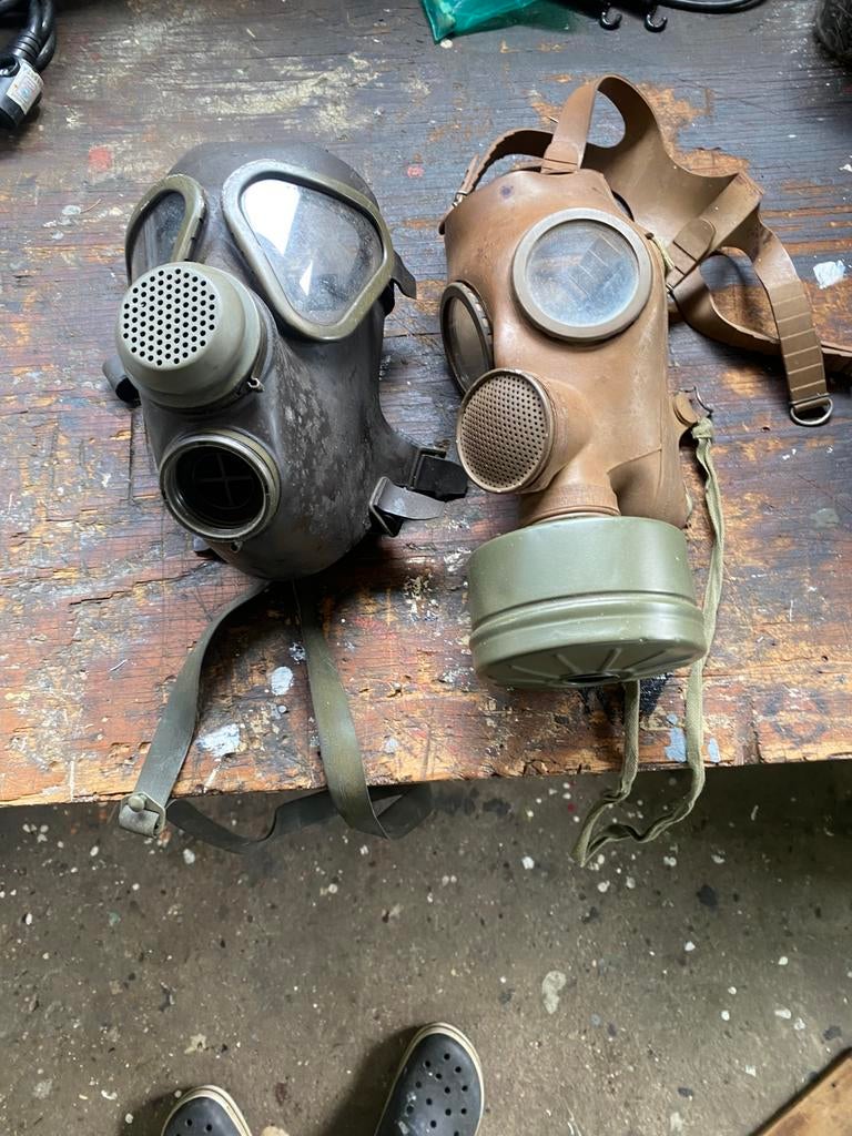 2 keer gasmasker, Ophalen of Verzenden, Nieuw