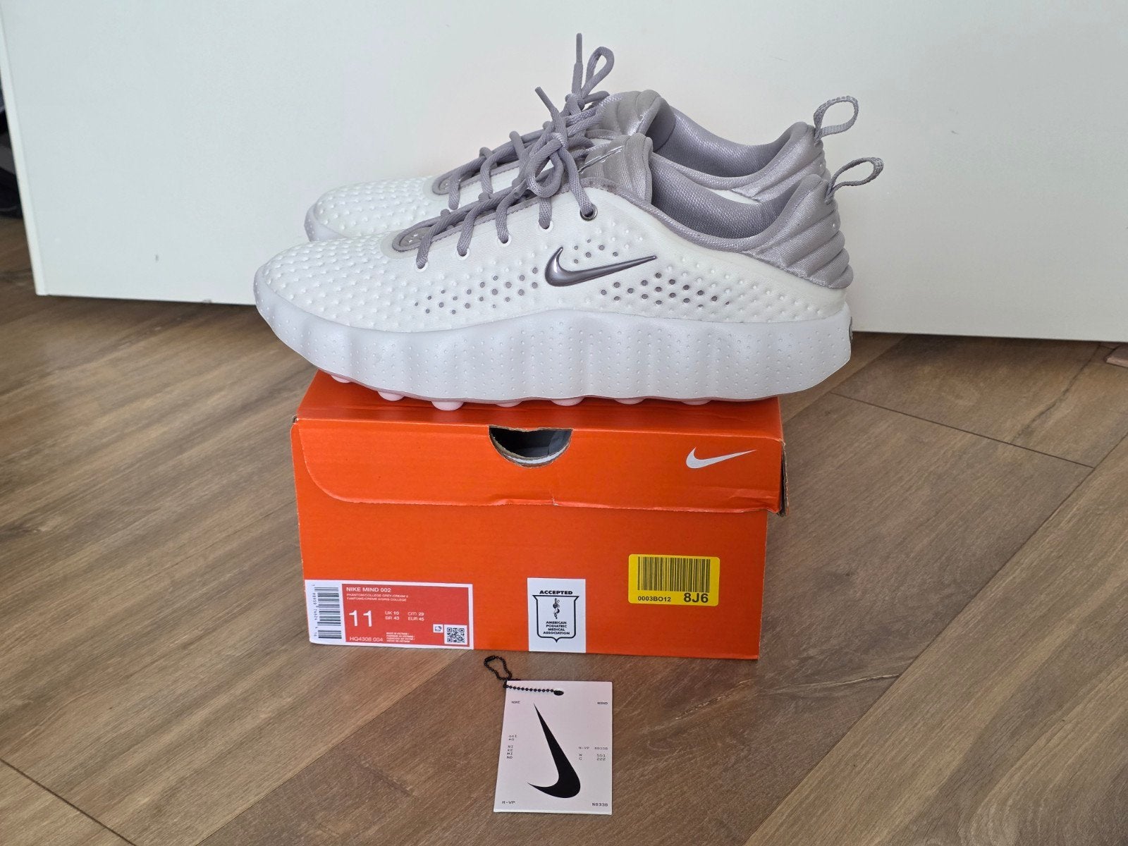 Nike Mind 002 maat 45, Wit, Nike, Nieuw, Ophalen of Verzenden