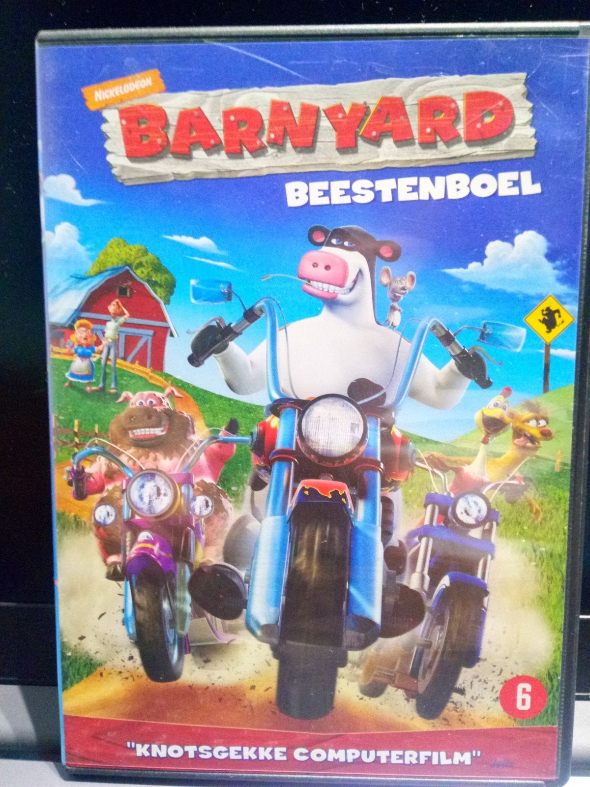 Barnyard Beestenboel - Nickelodeon Ksgekke Computer Film D, Cd's en Dvd's, Ophalen of Verzenden