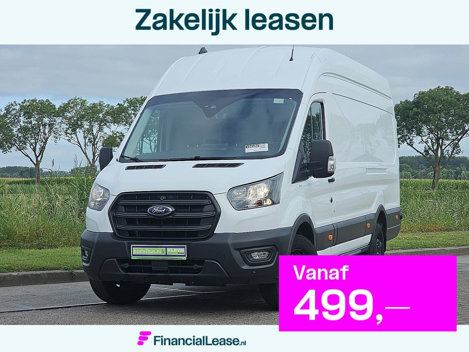 FORD TRANSIT 350 l4h3 navi camera, Auto's, Bestelauto's, Bedrijf, Lease, Financial lease, ABS, Achteruitrijcamera, Airconditioning