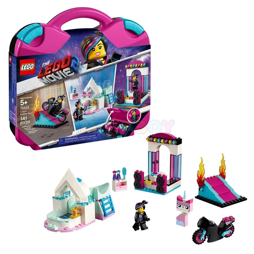 LEGO 70833 MOVIE 2 Lucy's koffer, Verzenden, Complete set, LEGO System A/S, Aastvej 1, 7190 Billund, Denemarken