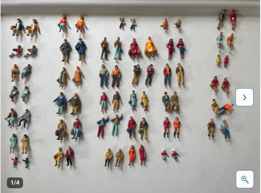 Handgeschilderde figuren NOCH 14985 op H0 schaal, Ophalen of Verzenden, Nieuw, 1:50 of kleiner, Figuur of Figuren