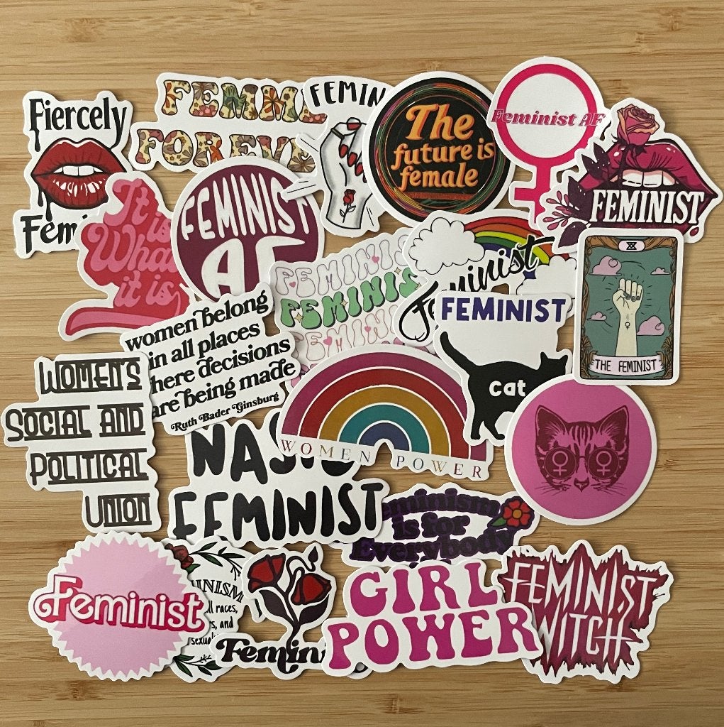Feminist thema stickers, Verzenden, Nieuw, Meerdere stickers