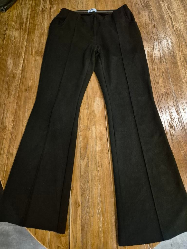 Zwarte suède look broek Pure by Zino maat 40, Maat 38/40 (M), Pure by Zino, Zwart, Ophalen of Verzenden